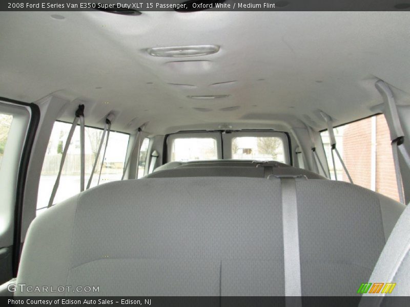 Oxford White / Medium Flint 2008 Ford E Series Van E350 Super Duty XLT 15 Passenger