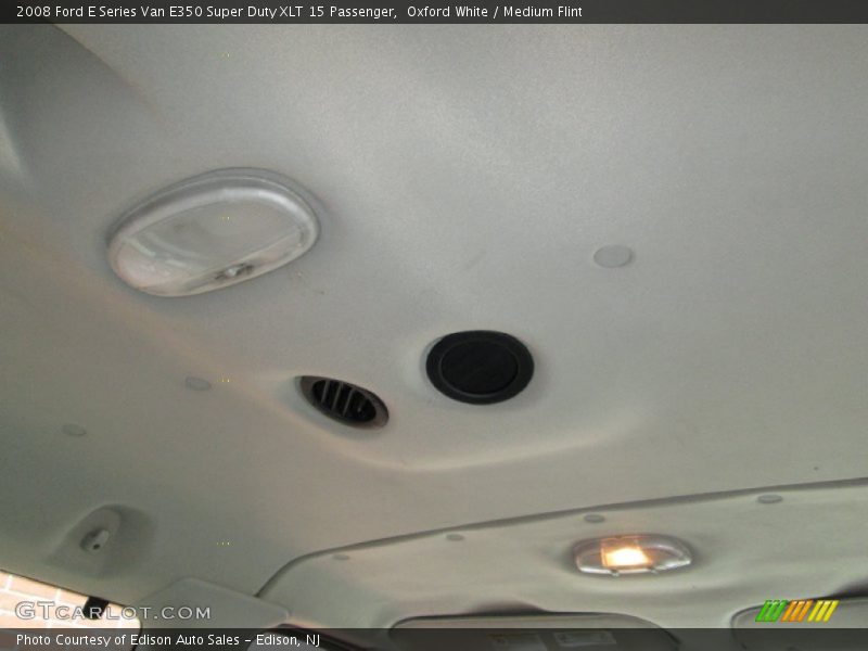 Oxford White / Medium Flint 2008 Ford E Series Van E350 Super Duty XLT 15 Passenger