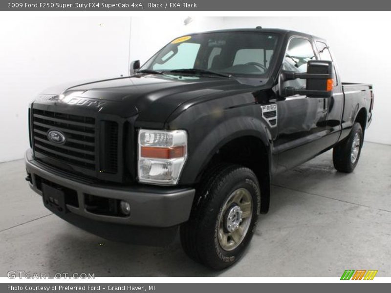 Black / FX4 Black 2009 Ford F250 Super Duty FX4 SuperCab 4x4