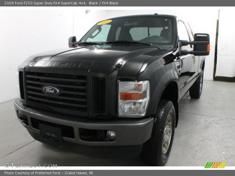Black / FX4 Black 2009 Ford F250 Super Duty FX4 SuperCab 4x4