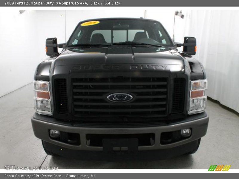 Black / FX4 Black 2009 Ford F250 Super Duty FX4 SuperCab 4x4