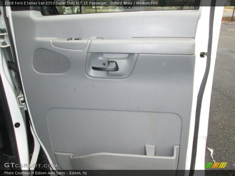 Oxford White / Medium Flint 2008 Ford E Series Van E350 Super Duty XLT 15 Passenger