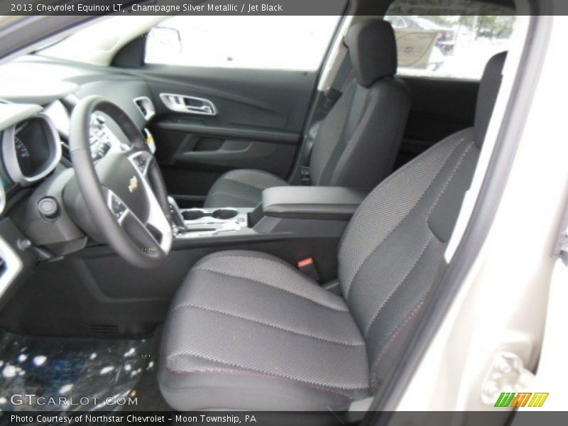Champagne Silver Metallic / Jet Black 2013 Chevrolet Equinox LT