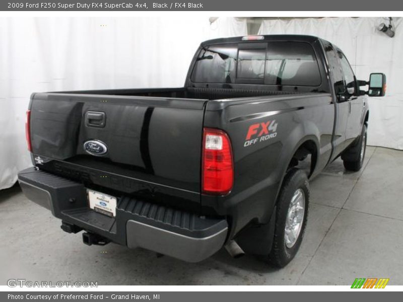 Black / FX4 Black 2009 Ford F250 Super Duty FX4 SuperCab 4x4