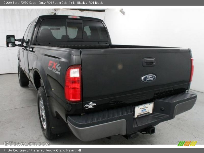 Black / FX4 Black 2009 Ford F250 Super Duty FX4 SuperCab 4x4