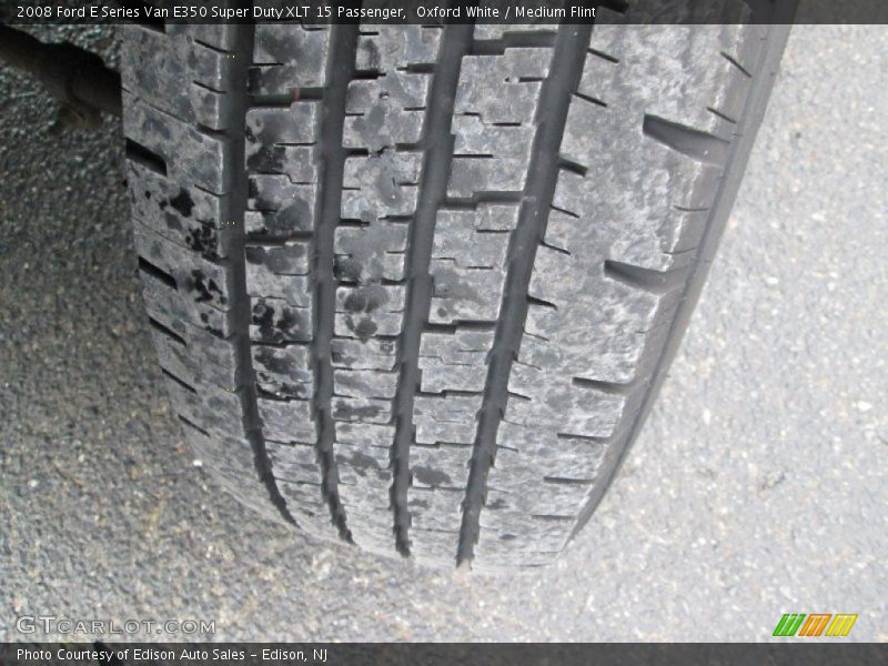 Oxford White / Medium Flint 2008 Ford E Series Van E350 Super Duty XLT 15 Passenger