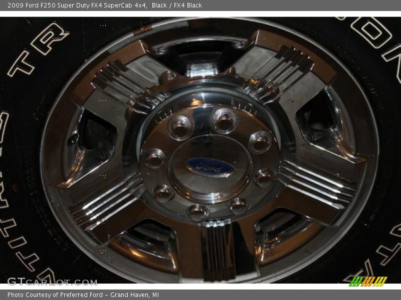 Black / FX4 Black 2009 Ford F250 Super Duty FX4 SuperCab 4x4