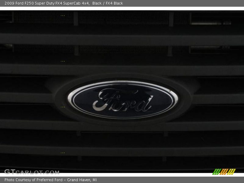 Black / FX4 Black 2009 Ford F250 Super Duty FX4 SuperCab 4x4