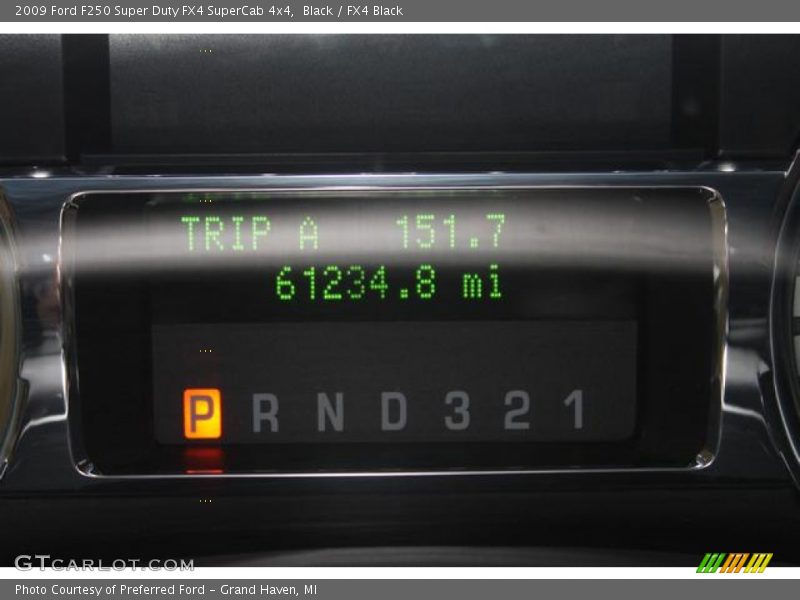 Black / FX4 Black 2009 Ford F250 Super Duty FX4 SuperCab 4x4