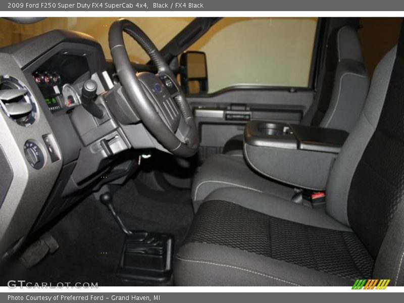 Black / FX4 Black 2009 Ford F250 Super Duty FX4 SuperCab 4x4