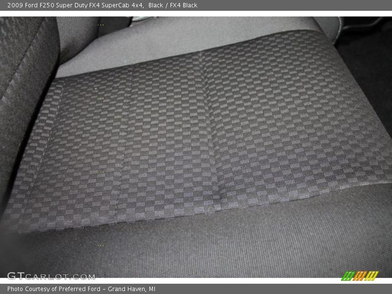 Black / FX4 Black 2009 Ford F250 Super Duty FX4 SuperCab 4x4