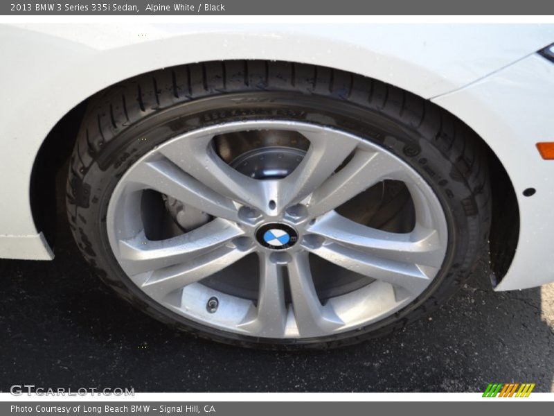 Alpine White / Black 2013 BMW 3 Series 335i Sedan