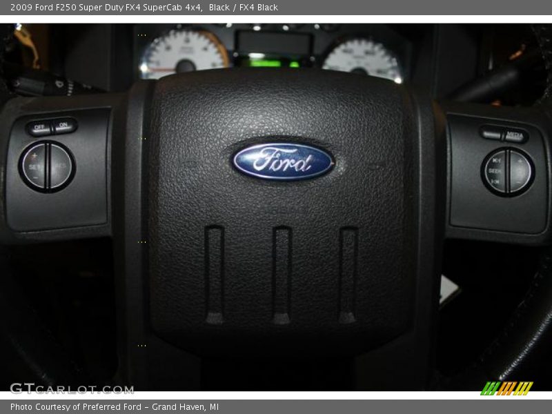 Black / FX4 Black 2009 Ford F250 Super Duty FX4 SuperCab 4x4