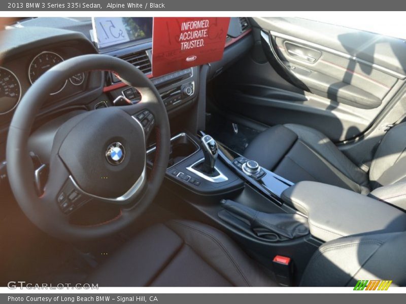 Alpine White / Black 2013 BMW 3 Series 335i Sedan