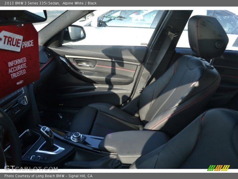 Alpine White / Black 2013 BMW 3 Series 335i Sedan