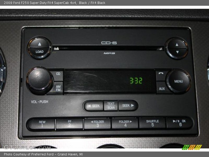 Black / FX4 Black 2009 Ford F250 Super Duty FX4 SuperCab 4x4
