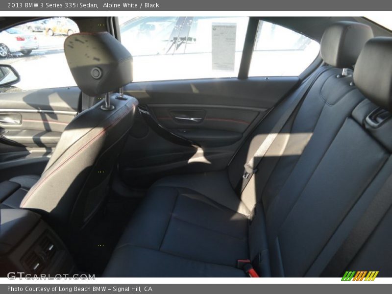 Alpine White / Black 2013 BMW 3 Series 335i Sedan