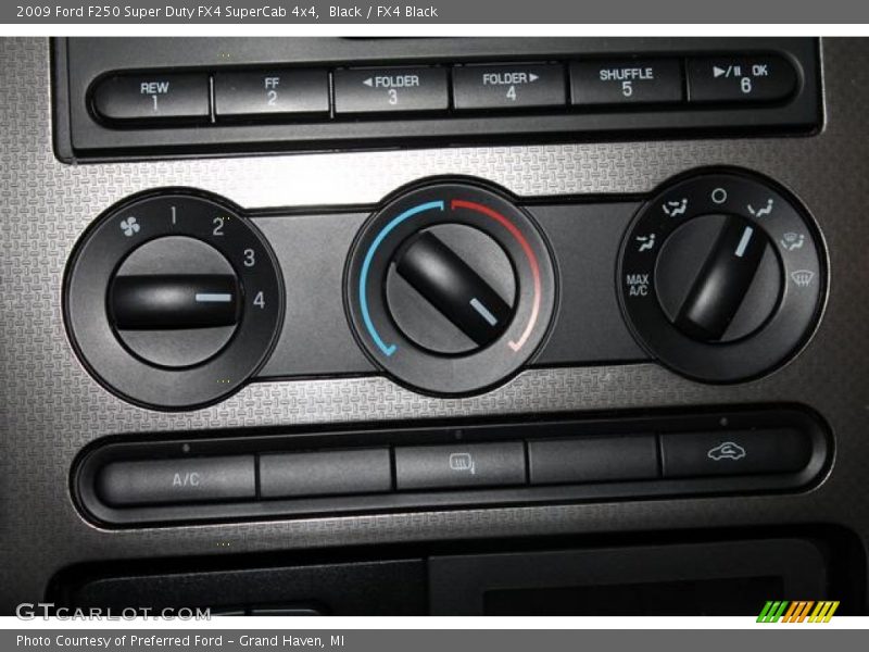 Black / FX4 Black 2009 Ford F250 Super Duty FX4 SuperCab 4x4
