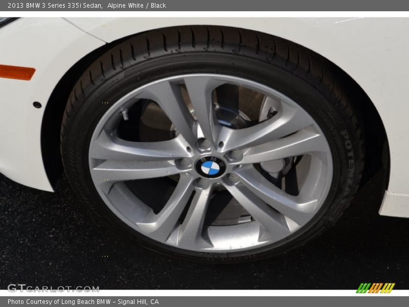 Alpine White / Black 2013 BMW 3 Series 335i Sedan