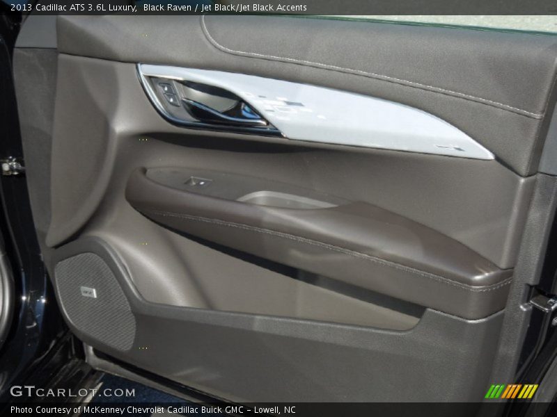 Black Raven / Jet Black/Jet Black Accents 2013 Cadillac ATS 3.6L Luxury