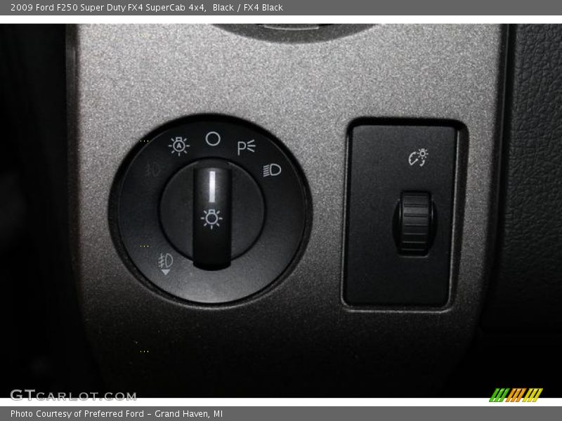 Black / FX4 Black 2009 Ford F250 Super Duty FX4 SuperCab 4x4