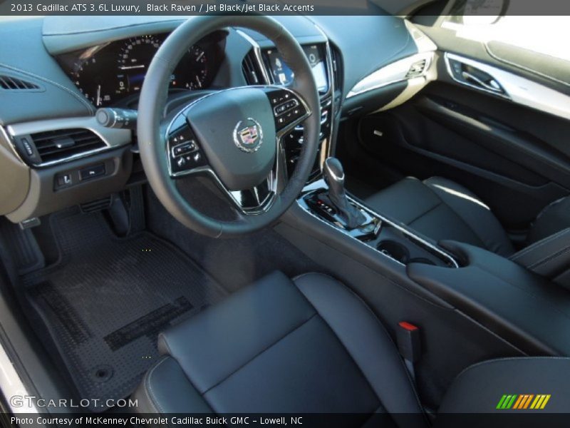 Jet Black/Jet Black Accents Interior - 2013 ATS 3.6L Luxury 