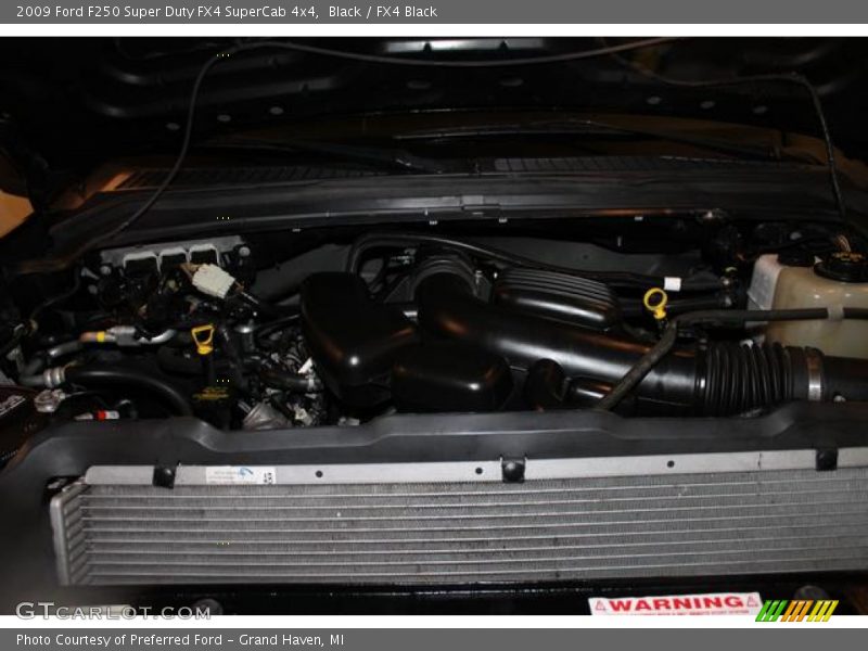 Black / FX4 Black 2009 Ford F250 Super Duty FX4 SuperCab 4x4