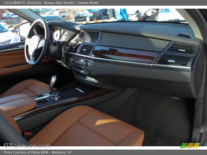 Monaco Blue Metallic / Saddle Brown 2010 BMW X5 xDrive30i