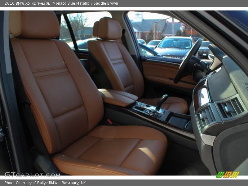 Monaco Blue Metallic / Saddle Brown 2010 BMW X5 xDrive30i