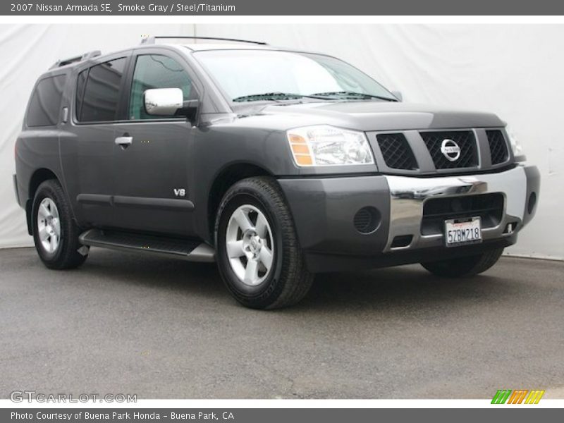Smoke Gray / Steel/Titanium 2007 Nissan Armada SE
