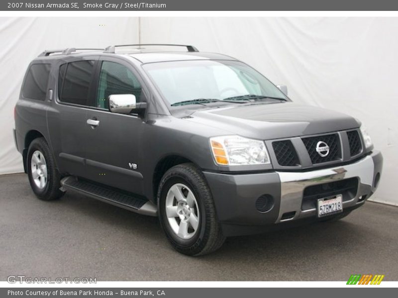 Smoke Gray / Steel/Titanium 2007 Nissan Armada SE