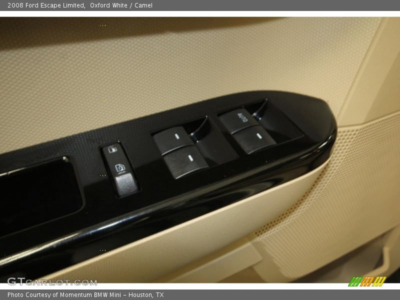 Oxford White / Camel 2008 Ford Escape Limited