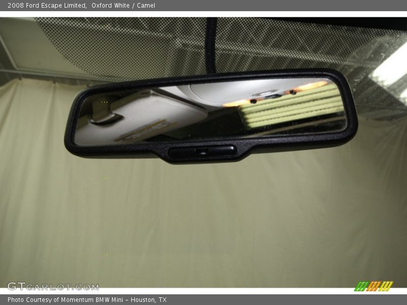 Oxford White / Camel 2008 Ford Escape Limited