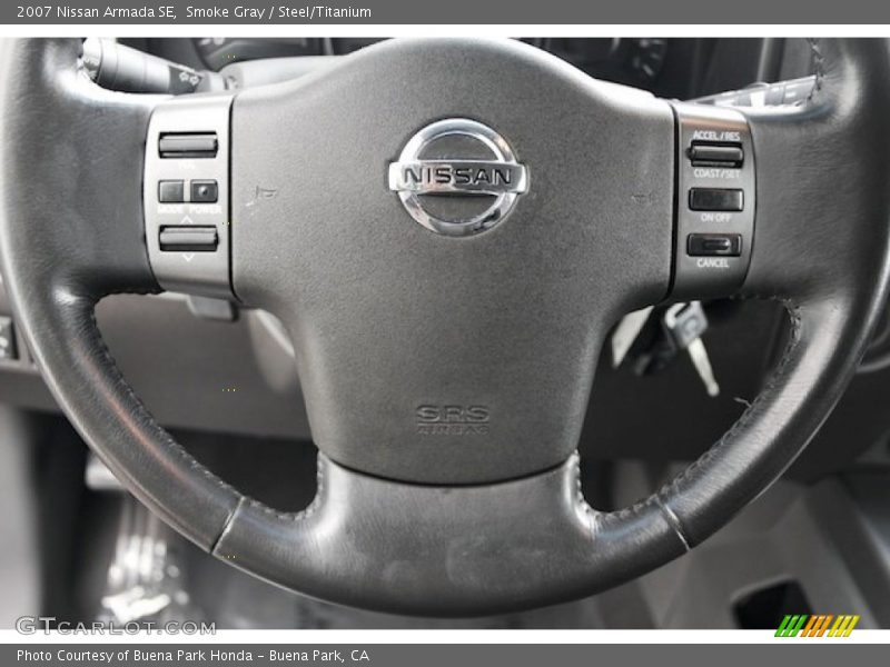 Smoke Gray / Steel/Titanium 2007 Nissan Armada SE