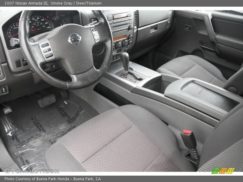 Smoke Gray / Steel/Titanium 2007 Nissan Armada SE