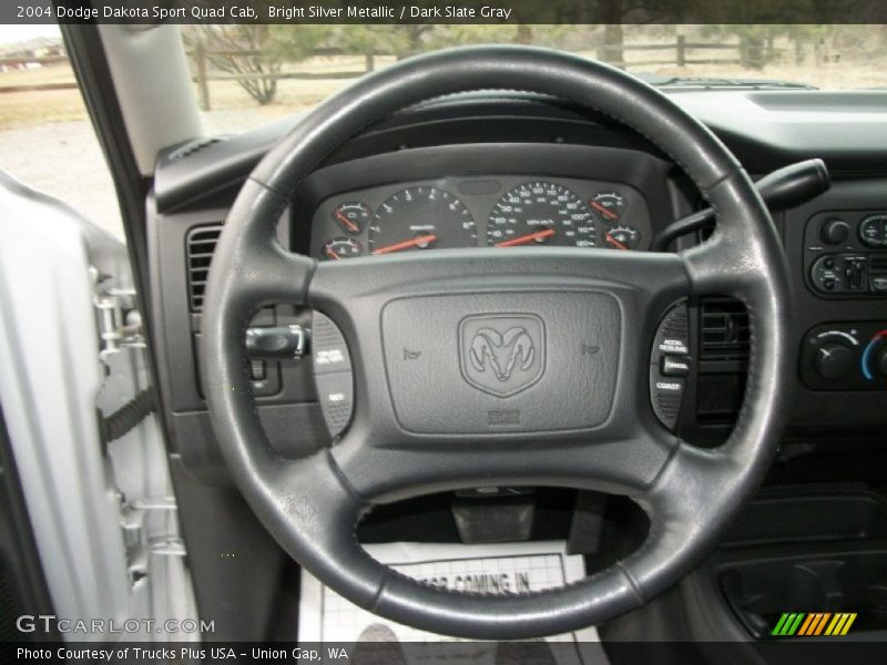  2004 Dakota Sport Quad Cab Steering Wheel