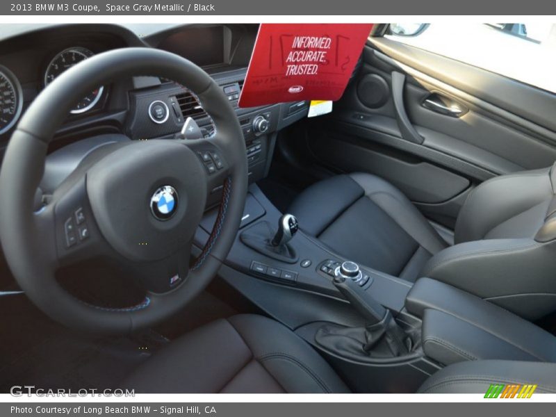 Space Gray Metallic / Black 2013 BMW M3 Coupe
