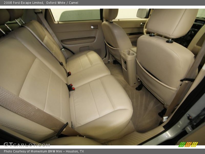 Oxford White / Camel 2008 Ford Escape Limited