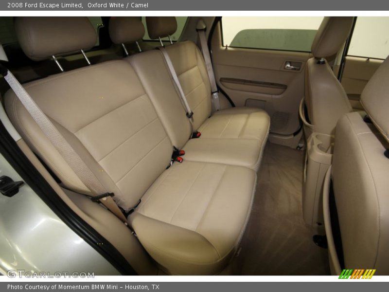 Oxford White / Camel 2008 Ford Escape Limited