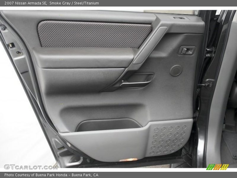 Smoke Gray / Steel/Titanium 2007 Nissan Armada SE