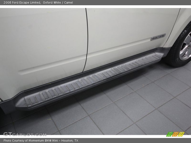 Oxford White / Camel 2008 Ford Escape Limited