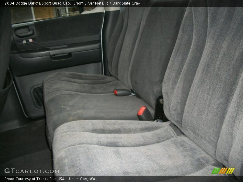 Bright Silver Metallic / Dark Slate Gray 2004 Dodge Dakota Sport Quad Cab