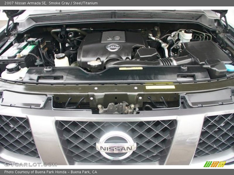 Smoke Gray / Steel/Titanium 2007 Nissan Armada SE