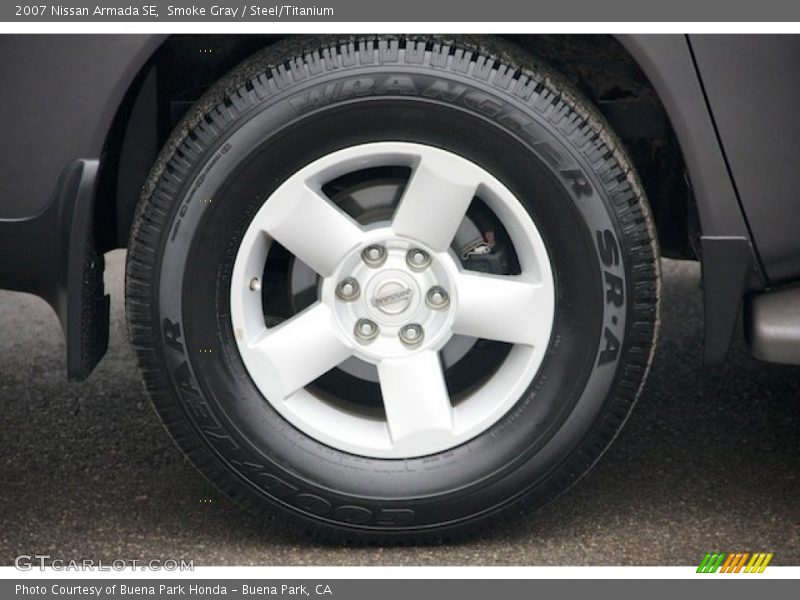 Smoke Gray / Steel/Titanium 2007 Nissan Armada SE
