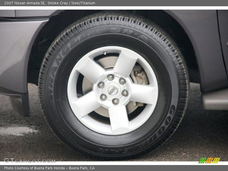 Smoke Gray / Steel/Titanium 2007 Nissan Armada SE