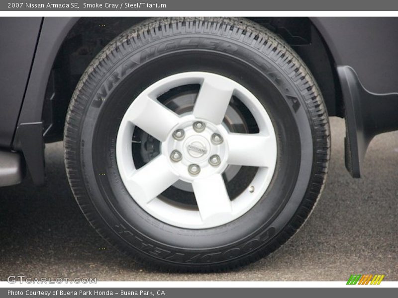 Smoke Gray / Steel/Titanium 2007 Nissan Armada SE