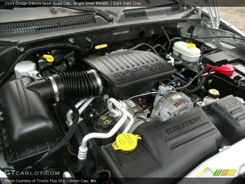  2004 Dakota Sport Quad Cab Engine - 4.7 Liter SOHC 16-Valve PowerTech V8