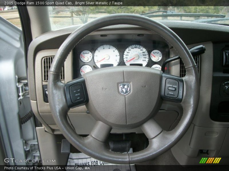  2005 Ram 1500 Sport Quad Cab Steering Wheel