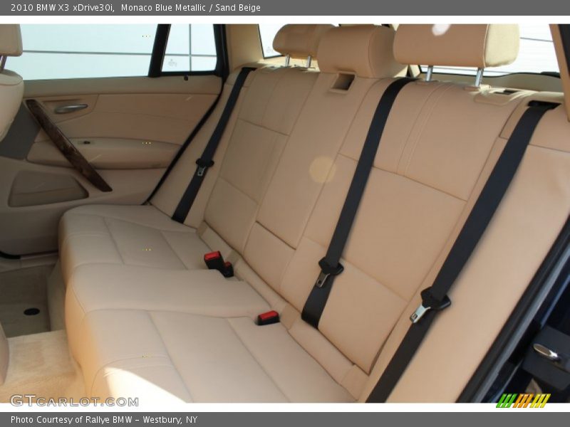 Monaco Blue Metallic / Sand Beige 2010 BMW X3 xDrive30i