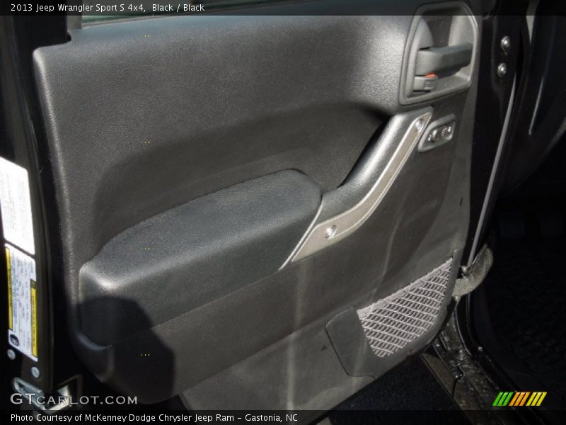 Black / Black 2013 Jeep Wrangler Sport S 4x4